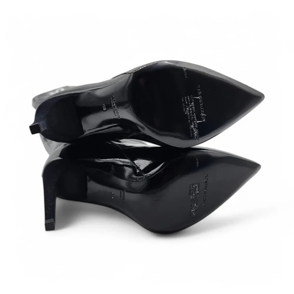 Off-White x Virgil Abloh For Walking Leather Boots 100mm - Black 36 5.5US $1425